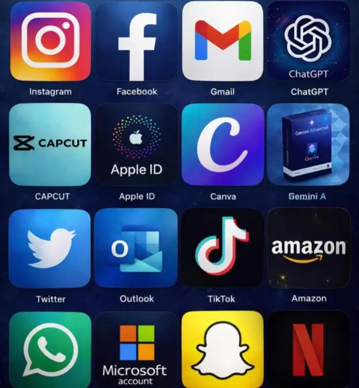 حسابات جاهزة