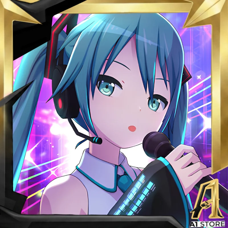 hatsune miku colorful stage